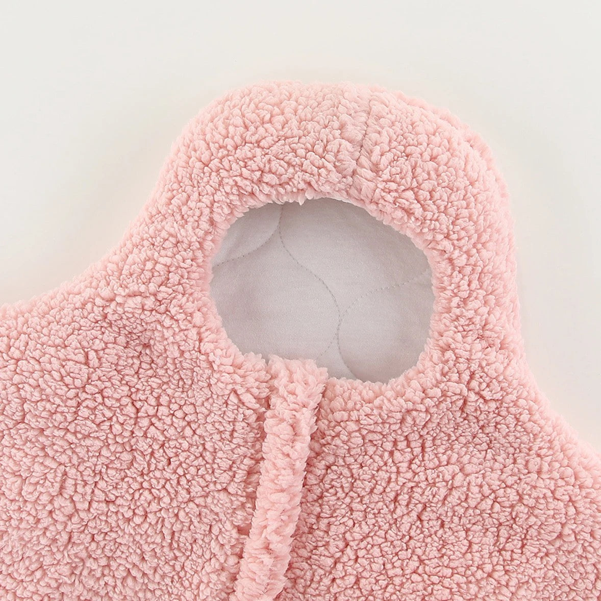 Pink Baby Star Cashmere Footie