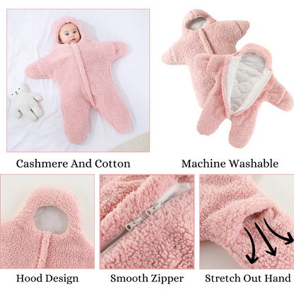 Baby Star Cashmere Footie